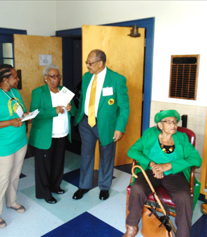 The green jackets of all ages were in attendance! The green jackets of all ages were in attendance!