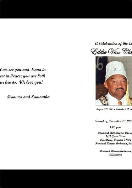 Eddie Claiborne DHS '61