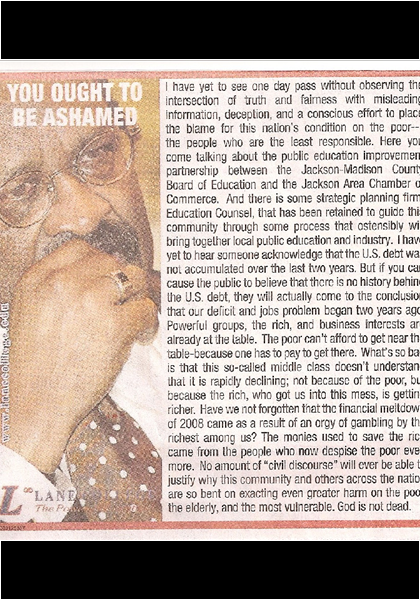Article from the Jackson Sun in Jackson, Tennessee. Dr. Cornelius McClure, pres. Lane College! Article from the Jackson Sun in Jackson, Tennessee. Dr. Cornelius McClure, pres. Lane College!