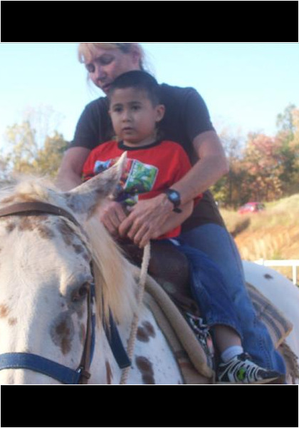 Jarred at Kaylee Nance's 5th Birthday/Halloween party!