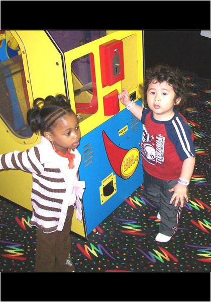 At Funquest, notice the skates are gone!