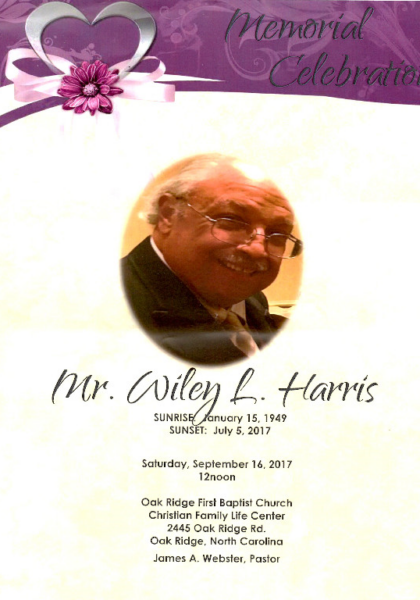 Wiley L. Harris DHS-'67