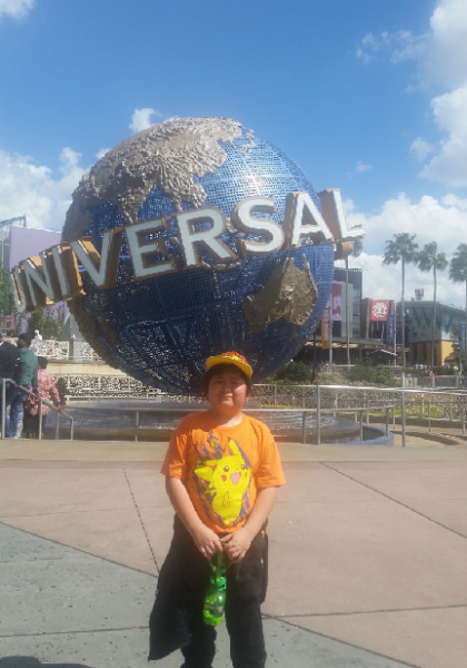 Jarred, Spring break 2016, at Universal Orlando!