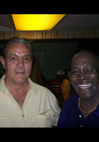 Wayne Ferguson, Norvell Coleman, host of the cookout!