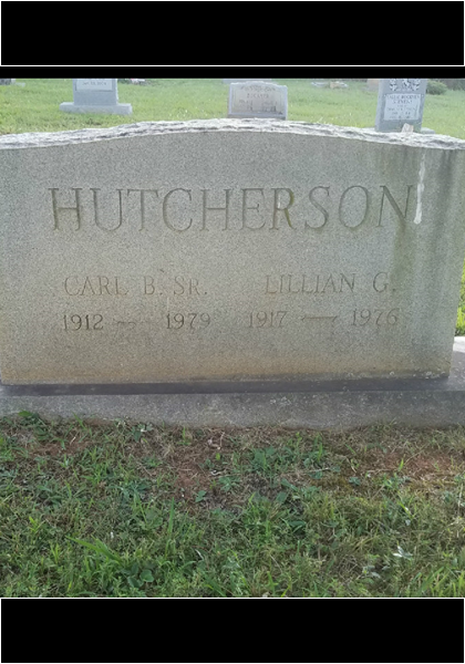 Carl B. Hutcherson Sr, and Lillian