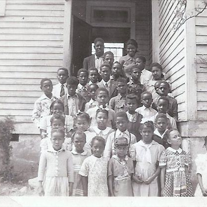 Mom had the left side of the building and taught grades 1-4. When you passed, the next year you moved over one row! Mom had the left side of the building and taught grades 1-4. When you passed, the next year you moved over one row!