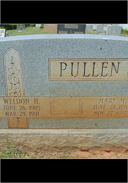 Weldon & Mary Pullen, my 4th grade teacher at Payne school.