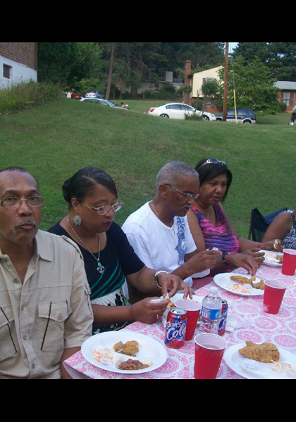 James Wilkes, wife Jackie, Reginald Williams, Kervini Davis Alexander, Susan Yuille Haden!