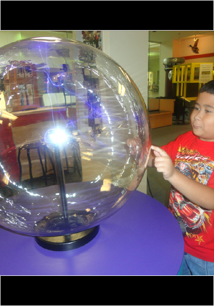 A visit to the Science Museum in Roanoke!