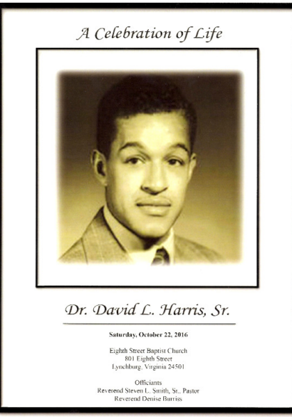 Dr. David L. Harris DHS-'46
