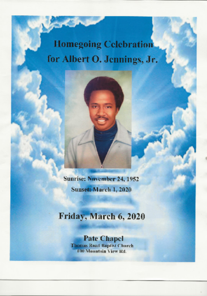 Albert Jennings ECG-'71