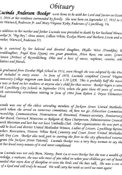 Lucinda Anderson Booker-obituary