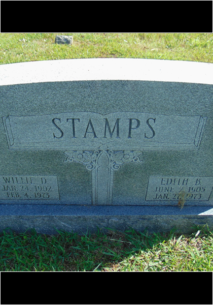 Willie & Edith Stamps