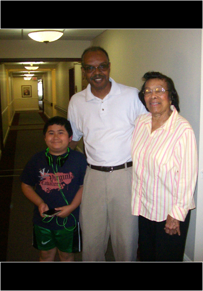 Since Jarred is going to the 5th grade, I thought that it would be a good idea to meet my 5th grade teacher Miss Alma Irvine!