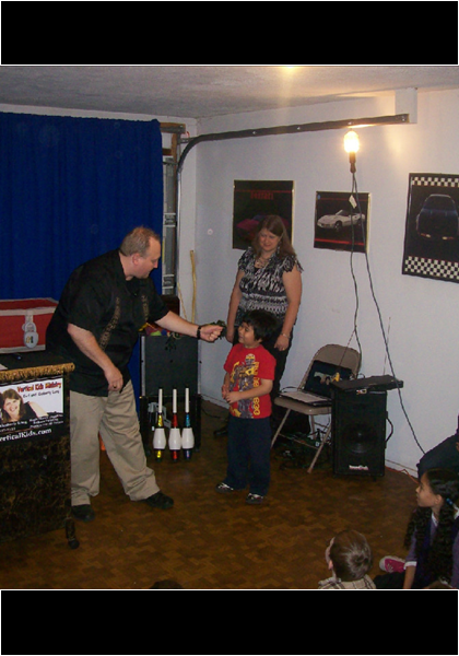 Magic show by Vertical Kids Ministry!