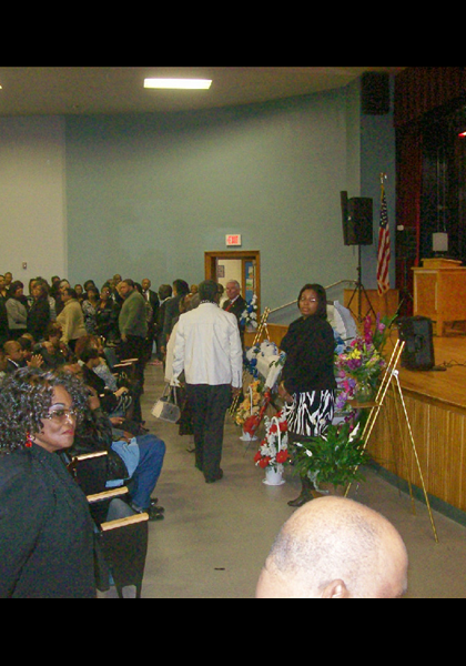 Harvey Hack funeral services! WoW!