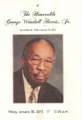 The Honorable George W. Harris DHS-'55