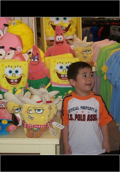 Sponge Bob Square Pants heaven!