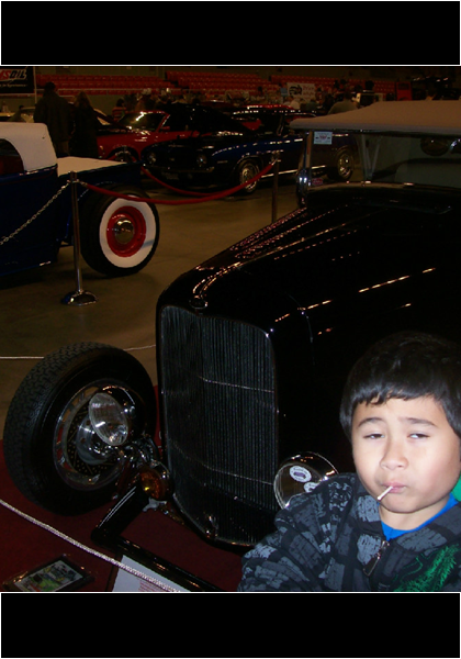 Jarred at the MDA car show in Roanoke, March 2012!