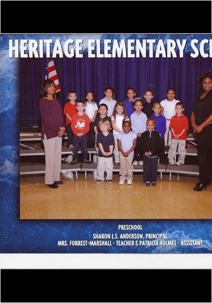 Jarred's Heritage Elementary School Picture!