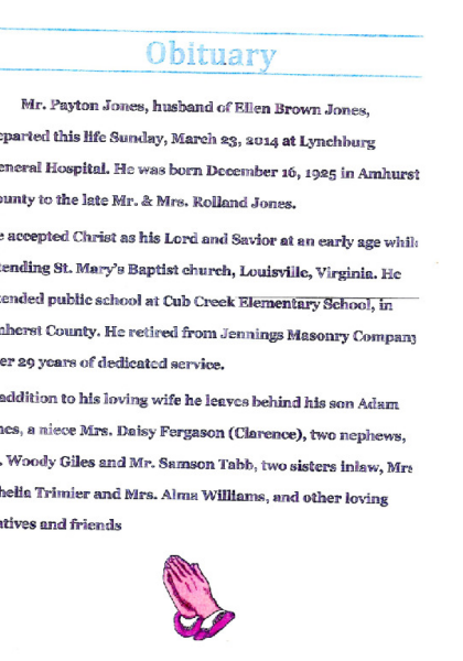 Payton Jones-obituary