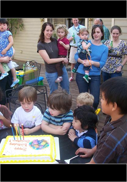 Cousin Christian's birthday party in Richmond!