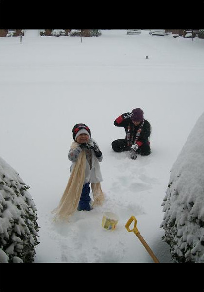 Jarred in the great blizzard of '09!