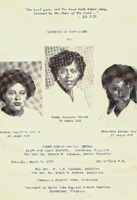 Consuelo/Tammy/Sherlene Yuille