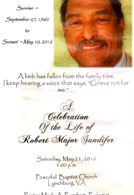 Robert Major Sandifer