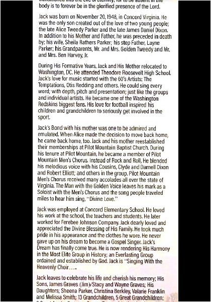 Jack Parker-obituary