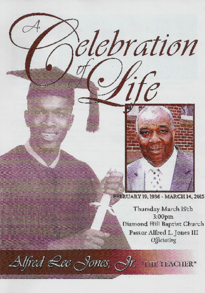 Alfred Lee Jones Jr. DHS-'54!