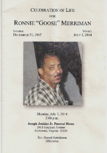 Ronnie "Goose" Merriman