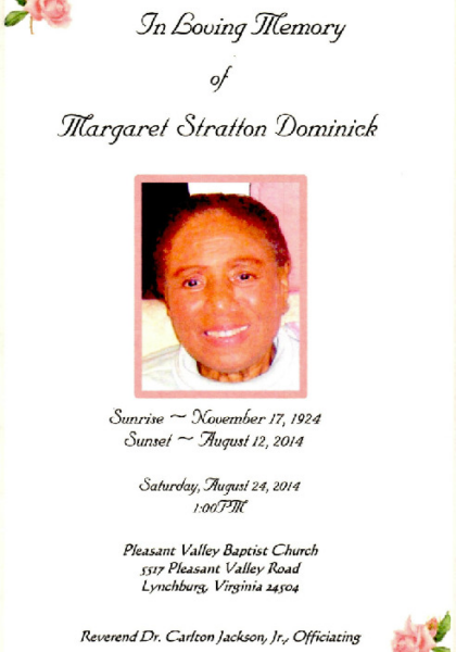 Margaret Stratton Dorminick