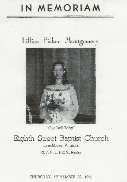 Lillian "Baby Doll" Fisher Montgomery
