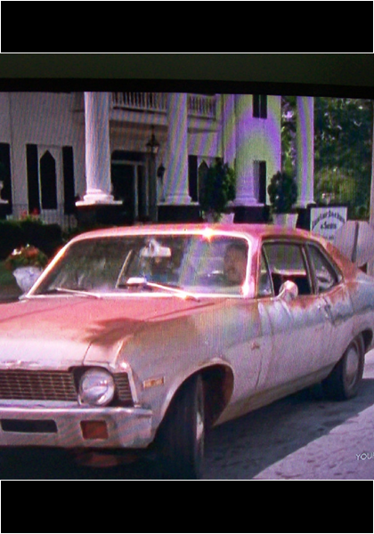 At the beginning of "brothers keeper," the Nova broke down and had to be pushed!