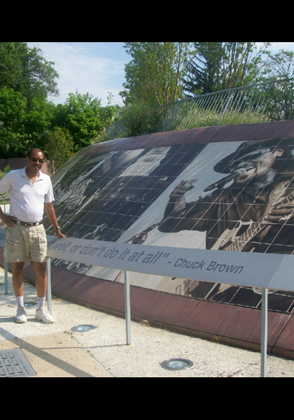 Visiting the Chuck Brown Memorial Park in August 2016!