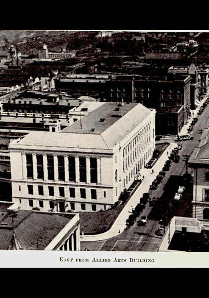 Early downtown, looking up Church St!