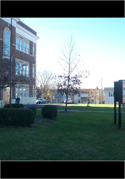 This is the 12th St. side of Payne School! Our playground which was almost all around the building is now the teachers parking lot! The large playground now is located across the street, between 13th. and 14th!
