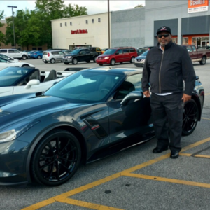 Robert "Byrd" Shaw DHS-'69, 2019 'vette!