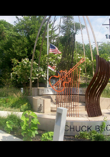 Chuck Brown Memorial Park in D.C! I did notice that somebody should cut the grass more often!