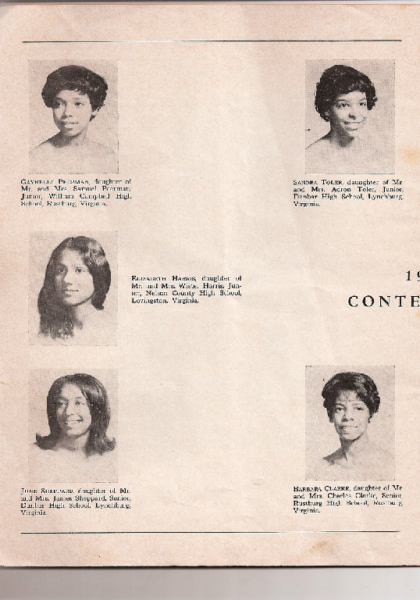 Contestants! Contestants!
