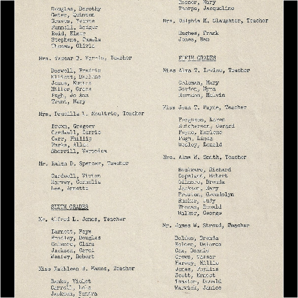 Achievement Day-1961