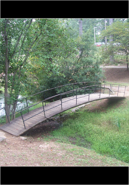 Here is the bridge in Legion Park where Parker and Julie discussed water samples in "laid to waste." It was also used as a background for Althea announcing she was expecting in "citizen trundel pt2!"