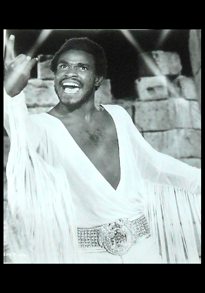 The late Carl Anderson DHS-'65, in "Jesus Christ Superstar!"