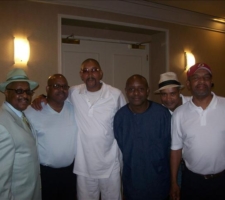 Celebrating Lynchburg Day! The Dynatones reunion! "Snooky" Payne, Earl Spinner, Jerome "Cricket" Campbell, Nat Reeves, "Slack", "Lover Everett!