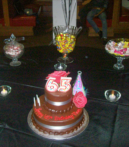 Cake for Vince! Cake for Vince!