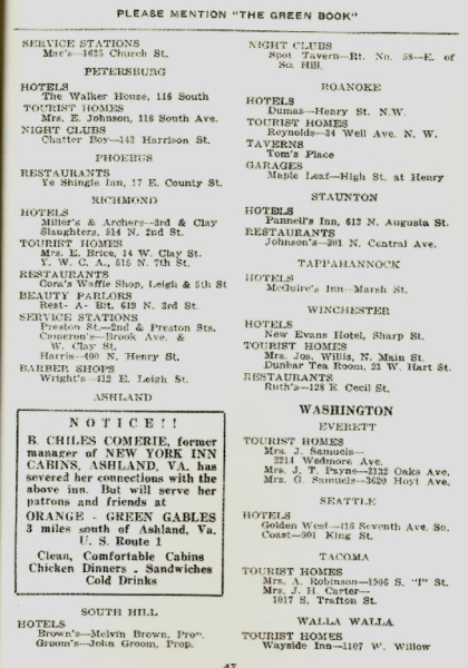 Blacks can travel with ease across the country....with the "Green Book!" Blacks can travel with ease across the country....with the "Green Book!"