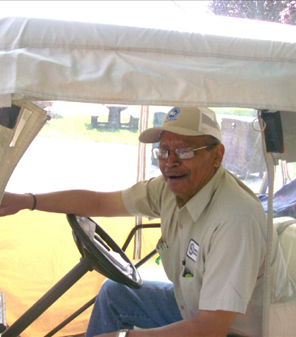 Milbert "Piggie" Megginson, At his job at C.V.C.C! Piggy passed away January 2015....we will miss him! Milbert "Piggie" Megginson, At his job at C.V.C.C! Piggy passed away January 2015....we will miss him!