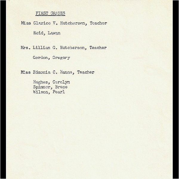 Achievement Day-1961