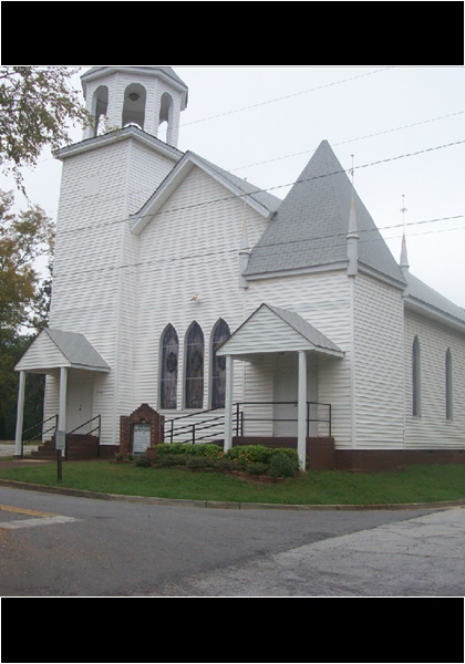 Here is another church, across from Natalie DeLong's house that was used in a few "Heat" episodes! You can see it at the very beginning of "citizen trundel Pt1," and throughout the episode!